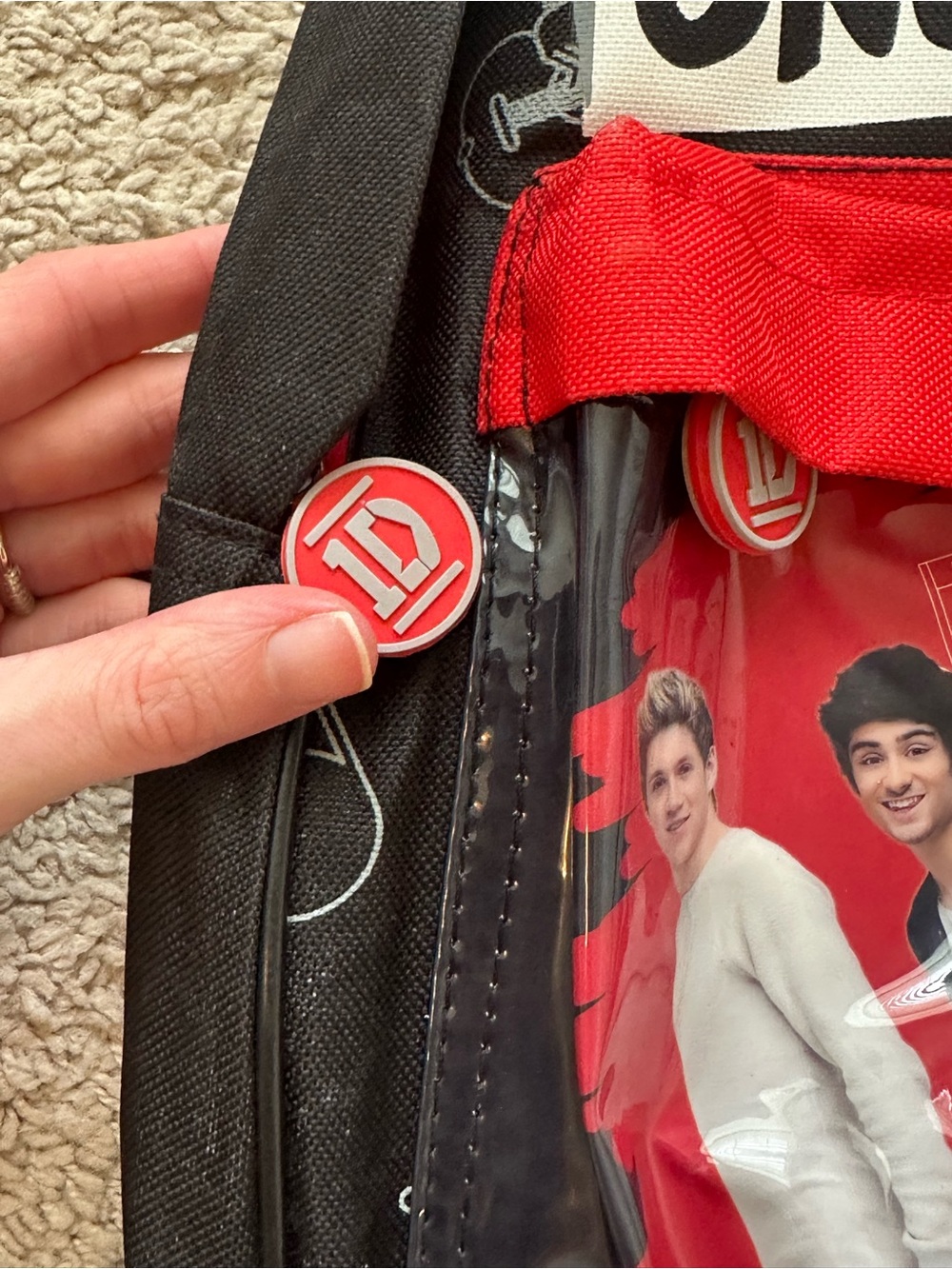 New With Tags One Direction Backpack - Picture 3 of 8